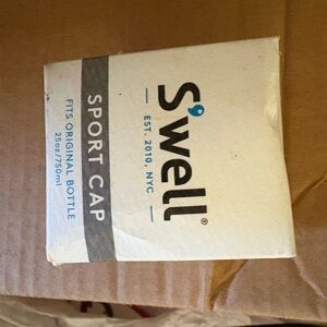 S'well White and Gray Sport Cap